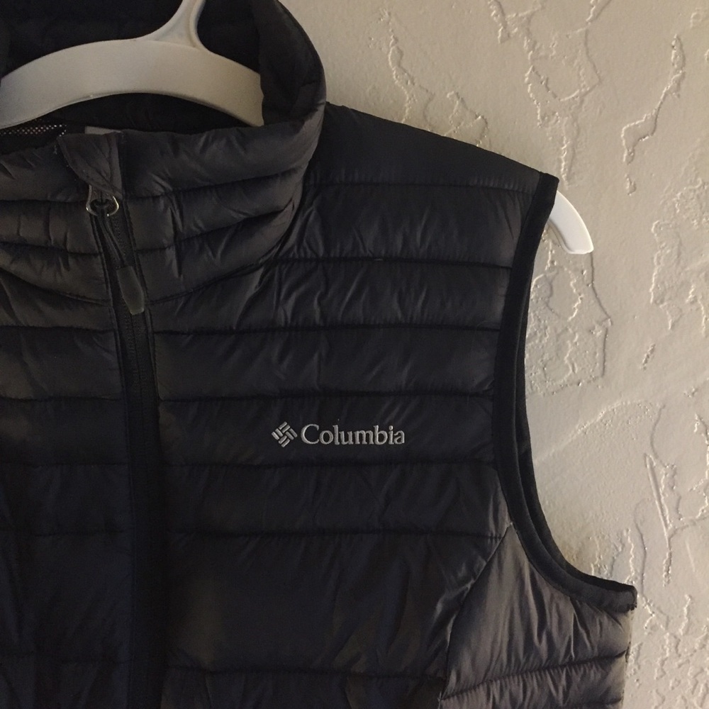 Columbia Omniheat Down Black Puffer Vest
